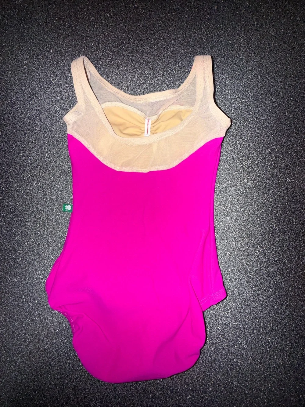 Lucky Leo Dancewear Dance Leotard‎ Fuchsia Pink Size Child XXS